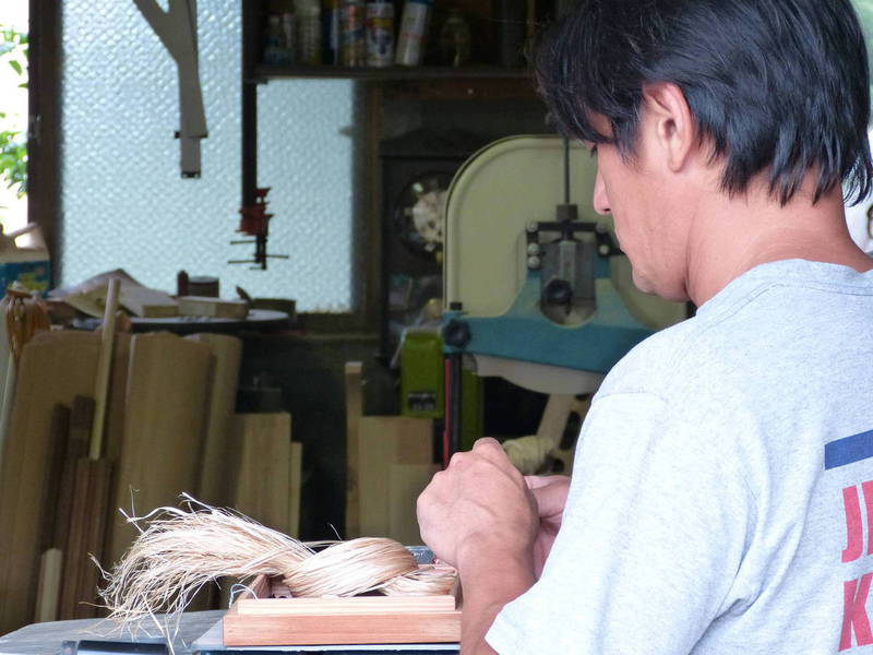 宝物が詰まっているfajaさんの工房